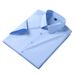Men's Clothing 7A Antibacterial Mulberry Silk Short Sleeved Men's Shirt Solid Color Professional Business Casual Men's Wear Bamboo Fiber Ice Silk_viptrois.com