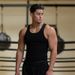 Men's Clothing Summer Knitted Ice Silk Ribbed Fitness Sports Casual Slim Men's Vest Men's I Back_viptrois.com
