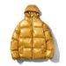 Men's Solid Color Shiny Cotton Coat Trend Reflective Loose Zipper Hooded Thickened Cotton Coat_viptrois.com