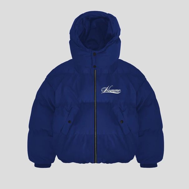 Unisex Hip-Hop Streetwear Hooded Jacket With Letter Print, Winter Casual Coat For Men & Women (Black/Grey/White/Pink/Blue)_viptrois.com