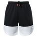 Men's Marathon Running Quick Drying Fitness Sports Pants 2 Piece Set Color Matching Anti Exposure Tights_viptrois.com