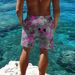 Premium Products CP11446A08 American Casual Camouflage Printed Trendy Brand Fitness Running Sports Basketball Shorts_viptrois.com