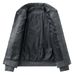 Men's Stand-up Collar Leather Jacket, Spring And Autumn American Retro Versatile Trendy Brand Loose Zipper Pu Leather Jacket_viptrois.com