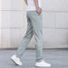 Men's Summer Cool Stretch Dress Pants – Lightweight & Breathable Business Casual Trousers For Office & Travel (Black, Khaki, Gray)_viptrois.com