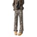 American Tie-Dye Printed Jeans For Men Spring Summer Youth Street Style Cool Straight Slim Fit Long Pants_viptrois.com