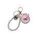 Pearl String Small Austin Immortal Flower Keychain Creative Holiday Gift Fashion Simple Car Key Chain Bag Pendant_viptrois.com