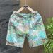 Men's Clothing Plus Large Size Couple Shorts Summer Beach Pants Casual Running Sports Shorts Men's 5-point Straight Leg Pants Trendy Men_viptrois.com