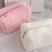 Plush Cosmetic Bag Niche Cute High-end Sense Convenient Storage Bag Large Capacity Toilet Bag Classification Multi-layer Bag_viptrois.com