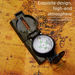 Outdoor Survival Multi-Functional Hiking Camping Travel Military Green Compass_viptrois.com