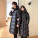 Heavy-Duty Long Parka With 550FP White Goose Down – Extreme Cold Weather Coat For Men & Women (Windproof & Water-Resistant, Black/Red, S-3XL)_viptrois.com