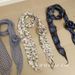 High-End Floral Scarf For Women 2025 New Versatile Printed Neck Accessory Thin Hair Tie Long Neckband Trendy_viptrois.com