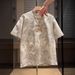 Streetwear Bad Boy Embroidery T-Shirt – Oversized Men's Graphic Tee With Edgy Print (M-3XL, Black/White/Beige)_viptrois.com