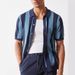Cross Border Fashion Men's Polo Shirt Hollow Breathable Summer Knitted Sweater Top Cardigan_viptrois.com