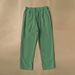 Men's Clothing Linen Pants Men's Summer Thin Loose Straight Pants Drape Cotton And Linen Trousers Men's Casual Pants_viptrois.com