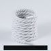 Braided Rope Laces – 8mm Thick Natural Cotton Shoelaces For Boots/Sneakers (5 Colors/4 Lengths)_viptrois.com