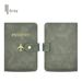 Passport Covers Multi Card Slot Passport Protection Leather Passport Holder PU Leather Edging Document Storage Function Small Bag Passport Bag_viptrois.com