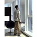 Unisex Striped Button-Up Knit Cardigan - Oversized Casual Long Sleeve Open Front Sweater For Men & Women_viptrois.com