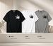 3 Pack Premium Men's Star Outline 69 Number Printed T-Shirt, Heavy Cotton Crew Neck Casual Tee Luxury Summer Essential Black White Grey_viptrois.com
