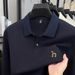 Men’s Classic Long-Sleeve Polo Shirt – 96% Premium Cotton, Breathable & Moisture-Wicking (12 Colors) – Slim Fit, Embroidered Detail – M To 4XL_viptrois.com