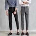 Foreign Trade Hot-Selling New Men's Nine-Point Pants Summer Slim Fit Casual Small Trousers Korean Version Versatile_viptrois.com