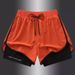 2025 Sports Shorts For Men, Running, Fitness, Basketball, Beach Pants, Lined, Outer Wear, Summer, Ice Silk, Swimming Shorts_viptrois.com