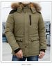 Men’s Winter Fleece-Lined Jacket – Slim Fit Zip-Up Hooded Coat With Detachable Faux Fur Trim (7 Sizes, 4 Colors) | Urban Streetwear & Casual Wear_viptrois.com