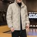 Pure Lightweight Down Jacket 2022 New Trendy Winter Wear Student Youth Slim Fit Men's Stand Collar Fashionable Coat_viptrois.com