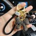 Celebrity Diamond Bow Keychain High End Cute Car Keychain Female Bag Pendant Small Gift_viptrois.com