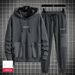 Men's Clothing Casual Sports Suit Men's Sweatshirt Hooded Spring And Autumn Winter Trendy Loose Large Size Tops_viptrois.com