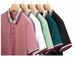 Men's Clothing Golf Preferred Summer Men's New Lapel Short Sleeved Solid Color Letter Printing Slim Fit Fashion Trend_viptrois.com