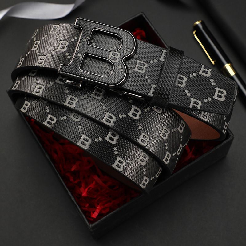 XUANMU Fashion Leather Belt Business Fashion Brand Top Leather Belt Jeans Versatile Party Leather Belt For Men Women F0372_viptrois.com