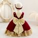Kids' Clothing Girl Dress Tutu Princess Dress Girl Sequin Children's Day Performance Costume_viptrois.com