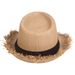 Stroh Sonnenhut Herren Damen Lässig Atmungsaktiv Cowboy Breite Krempe Jazz Hut Sonnenschutz Mode Strand Kappen Sommer_viptrois.com