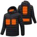 Men's Clothing men's heating jacket heating cotton coat double control switch charging USBYKK jacket_viptrois.com