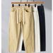 Men's Classic Workwear Pants – 100% Cotton Relaxed Fit Cargo Trousers With Multi-Pockets, Straight-Leg & Wrinkle-Free For Casual & Outdoor Wear_viptrois.com