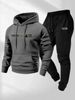 Men's Pullover Hoodie With Print Logo - Casual Loose Fit Sweatshirt For Autumn Winter Fashion_viptrois.com