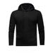 Men's Clothing Solid Color Hooded Casual Men's Solid Color Hooded Sweatshirt - Casual Pullover With Cotton Lining (Black, Beige, Navy) - S-2XL_viptrois.com