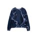 Spring European And American Retro Harajuku 3D Printed Thick Knit Crew Neck Sweater Unisex Y2K Loose Fit_viptrois.com
