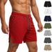 Men's Plus Size Quick Drying Mesh Sports Shorts Summer Outdoor Running Capri Pants American Style_viptrois.com