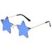 Five-Pointed Star Metal Sunglasses – Fashionable Ocean Lens For Men & Women Fashion Trends Hot-selling_viptrois.com