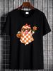 Cute Ghost Blowing Bubble Halloween Bougie Costume Girls T-Shirt Stretched T-Shirt For Women Casual Designer Clothes Comfortable Graphic Top For Everyday Wear Casual Breathable Unisex Summer Soft Fashion Slightly Women Women Top Graphic Tees_viptrois.com