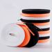 Shoe Accessories single layer shoelaces black and white orange running shoes sports basketball shoes ultra light shoelaces rope a pair_viptrois.com