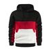 2026 Autumn And Winter Men's Fashion Contrasting Sweater European And American Men's Splicing Color Hoodie_viptrois.com