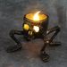 New Hand Atmosphere Decoration Props Skull Foot Night Light Halloween Candle Lamp_viptrois.com