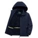 Men's All-Weather Parka Jacket - Windproof Fleece-Lined Hooded Coat With Water-Resistant Shell (Extended Sizes M-5XL)_viptrois.com