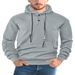 2027 Fashion Hoodies Outerwear Youth/Men Polyester Pure Color Jacquard Long Sleeve Casual Hooded Sweatshirts_viptrois.com