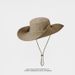 Summer Sun Protection Hiking Fisherman Women, Outdoor Wide Brim Fishing Hat, Sunshade Trekking, Western Style Large Head_viptrois.com