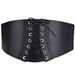 Unisex Waist Women's Decoration With Skirt Wearing A Fashionable Coat Shirt Simple Waist Accessories Elastic Wide Belt._viptrois.com