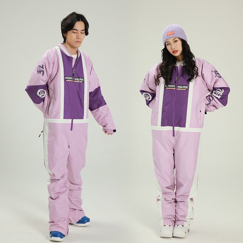 Men's Clothing Suit One Piece Ski Suit Windproof Waterproof Warm Single Board Double Board Ski Suit_viptrois.com