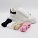 Shoelaces 1.5cm Plush Shoelaces Cute Ins Style Trendy Sneakers Widened Flat Plush Shoelaces Casual Canvas Shoes Accessories_viptrois.com